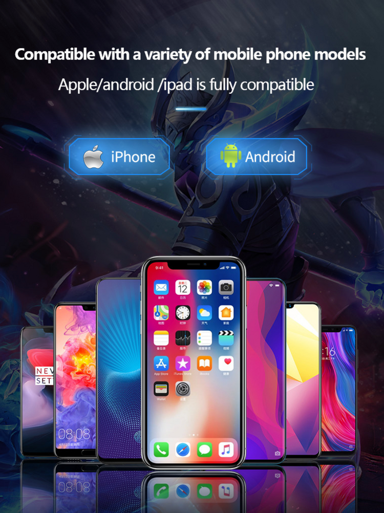 Gaming Joystick for Phones and Tablets is a tool many phone gamers love to use. Better grip that allows you to control the game in a safer and faster way.