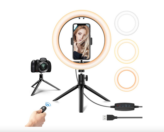 camera  cell phone  tiktok  android  live stream  selfie  inch  upgrade  basic  color  huawei  htc  samsung  iphone  holder  phone  dimmable  makeup  video  youtube  online classes  bright  ring  LED  light  tripod  quality  accessory  gift  free shipping  trend  trending