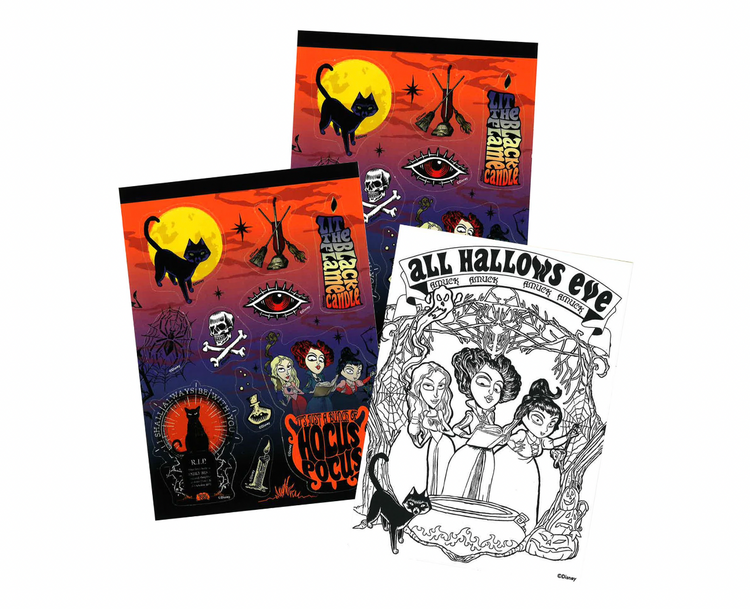 children  kids  pieces  200  kit  treat  or  trunk  sticker  pocus  hocus  decoration  accessory  shipping  halloween  costume  cosplay  gift  free shipping  trend  trending