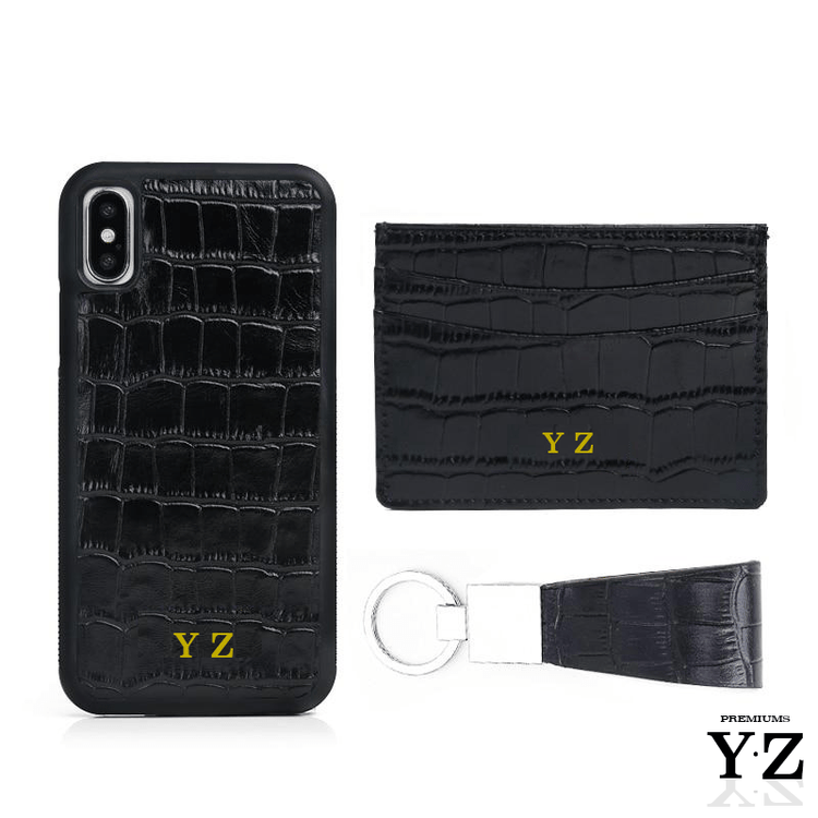 Black Crocodile - Italian Crocodile Set