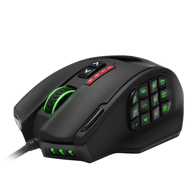 YZ Premiums |  Master Gaming Mouse w/ 16400 DPI & 19 buttons programmable