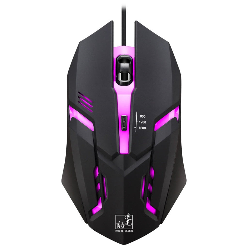 Gaming mouse will be your perfect tool if it is desirable to create value and beat the competitor in a superior way. A solid wired connection design provides a comfortable and much faster response time to your movements.
