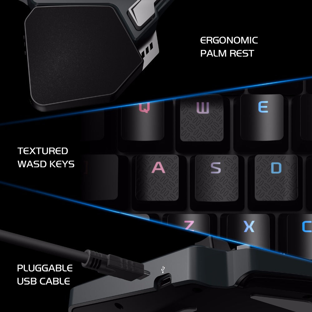 Pro Gaming Keypad w/ Bluetooth & Wire connection compatible with Phones, Tablets and PC  is a tool many phone and computer gamers loves to use. Faster responsive moves that allows you to take the control in the game in a much safer and better way.