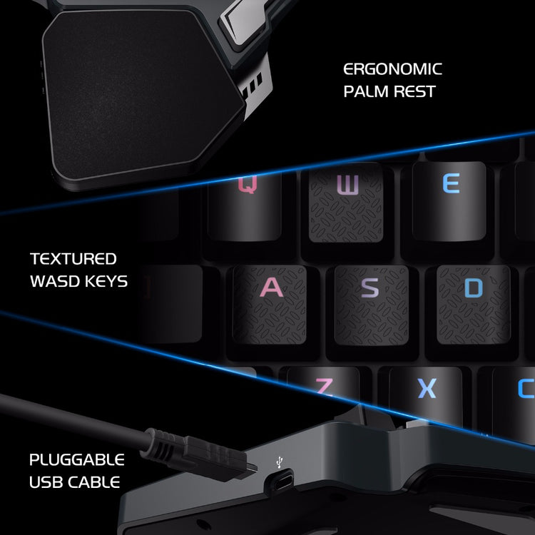 Pro Gaming Keypad w/ Bluetooth & Wire connection compatible with Phones, Tablets and PC  is a tool many phone and computer gamers loves to use. Faster responsive moves that allows you to take the control in the game in a much safer and better way.
