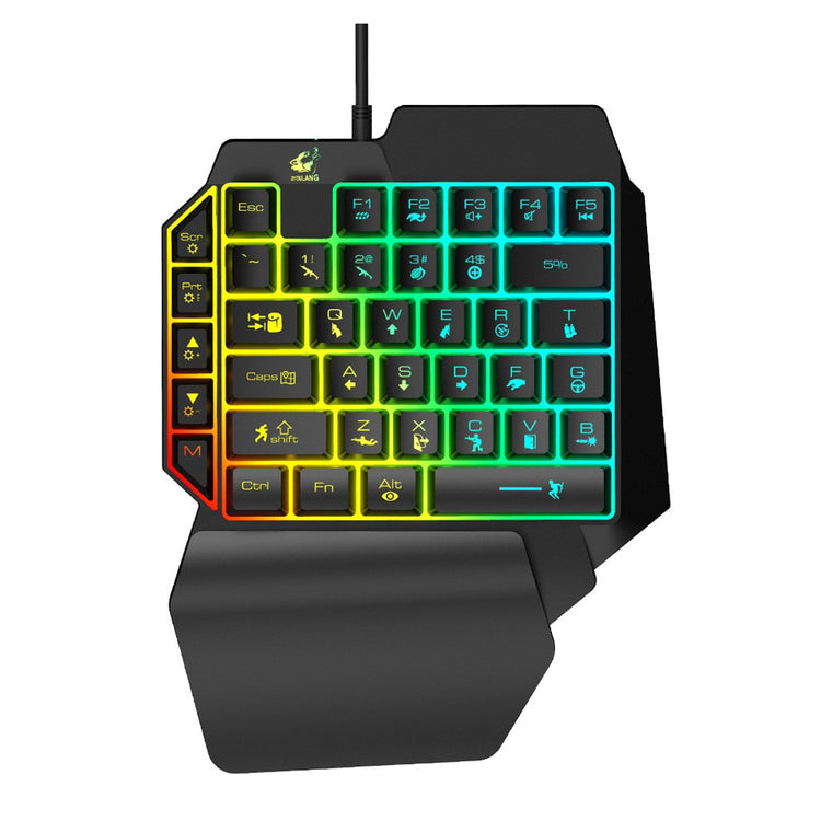 Pro Gaming Keypad w/ wire connection compatible with Phone docking, Tablets docking and PC is a tool many phone and computer gamers loves to use. Faster responsive moves that allows you to take the control in the game in a much safer and better way.