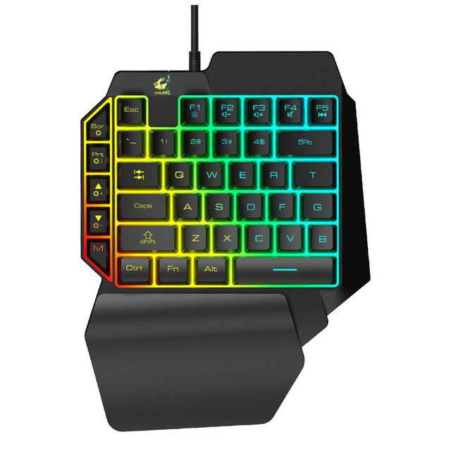 Pro Gaming Keypad w/ wire connection compatible with Phone docking, Tablets docking and PC is a tool many phone and computer gamers loves to use. Faster responsive moves that allows you to take the control in the game in a much safer and better way.