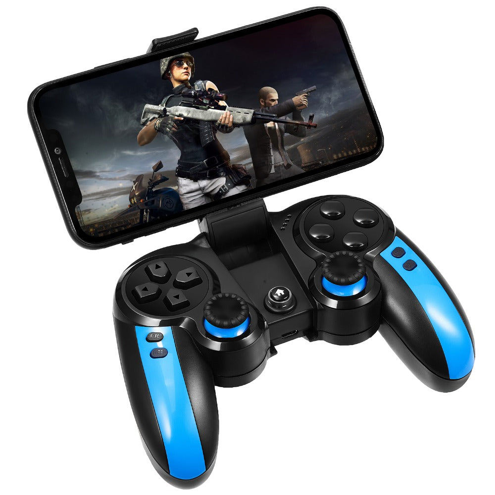 Super Game controller w/ Bluetooth for Phones and Tablets is a tool many phone gamers love to use. Better grip that allows you to control the game in a safer and faster way.