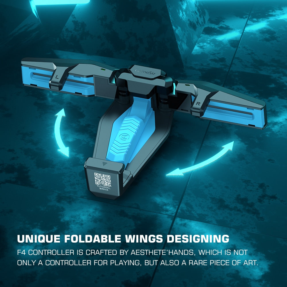 Fast Gaming Trigger for Phones is a tool many phone gamers love to use. Better grip that allows you to control the game in a safer and faster way.