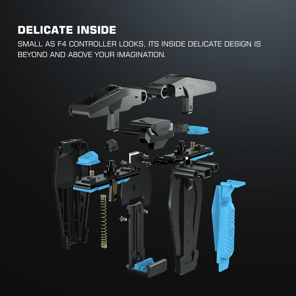 Fast Gaming Trigger for Phones is a tool many phone gamers love to use. Better grip that allows you to control the game in a safer and faster way.