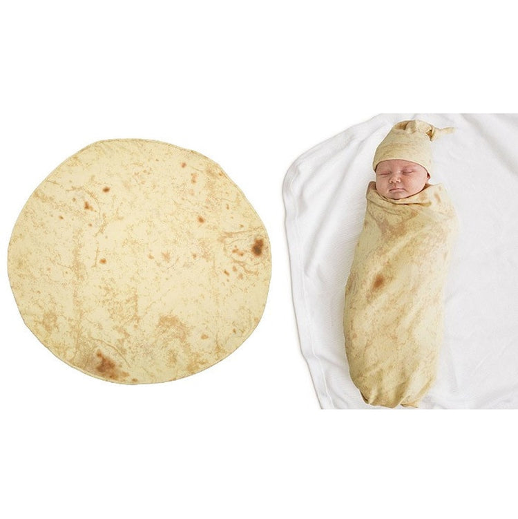 YZ Premiums | Funny Baby Tortilla Blanket