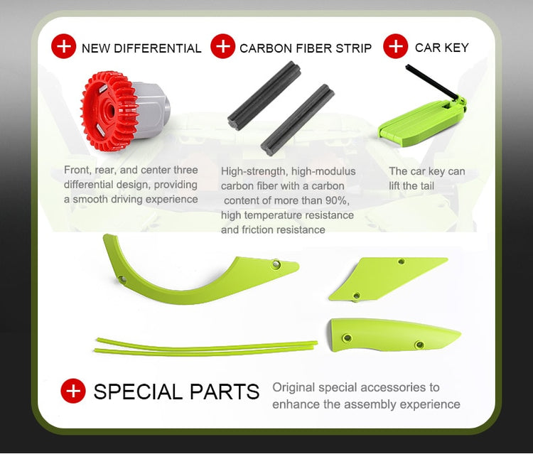 Block Bricks | Blue & Green Lamborghini 1:8 | Car APP Remote Control | Kids Toys Gifts