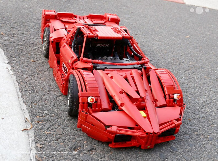 Block Bricks | 1:8 Red Lamborghini | Car APP Remote | Perfect Gifts