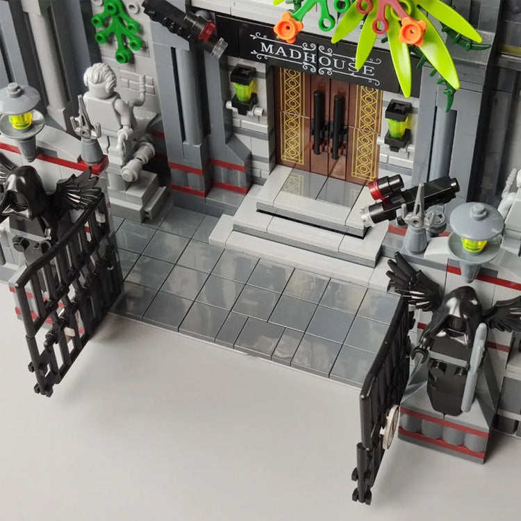 Block Bricks | Lunatic Hospital Advanced Model | Building Blocks Brick | Toys Kids Gift