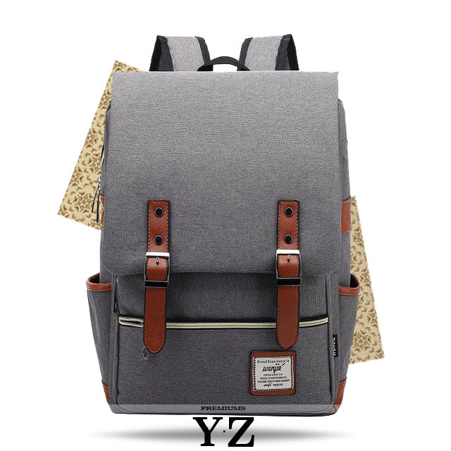 Vintager Backpacks - Light Gray