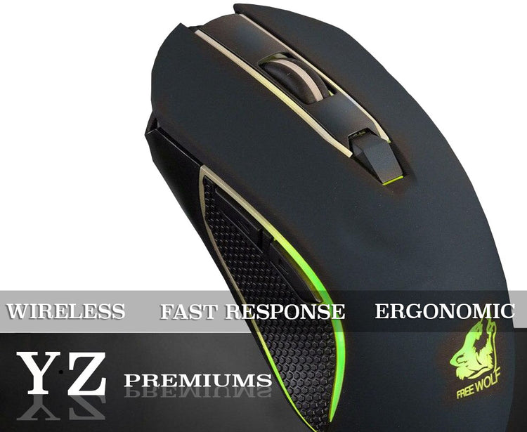Gaming mouse will be your perfect tool if it is desirable to create value and beat the competitor in a superior way. A solid bluetooth connection design provides a comfortable and fast response time to your movements.