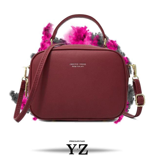 Signature Handbag - Wine