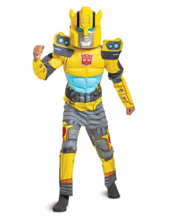 autobot  muscle  boy  boys  bee  bumble  bumble bee  transformers  yellow  gray  accessory  halloween  costume  cosplay  shipping  gift  blue  gaming  free shipping  trend  trending