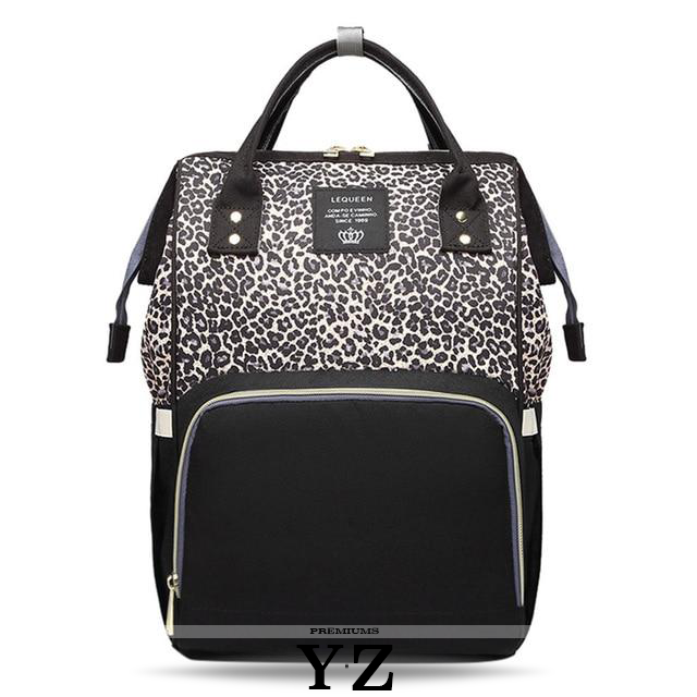 Mummy Bag | Leopard Designed Backpacks