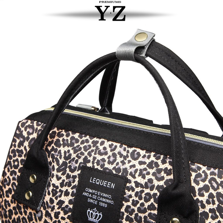 Mummy Bag | Leopard Designed Backpacks