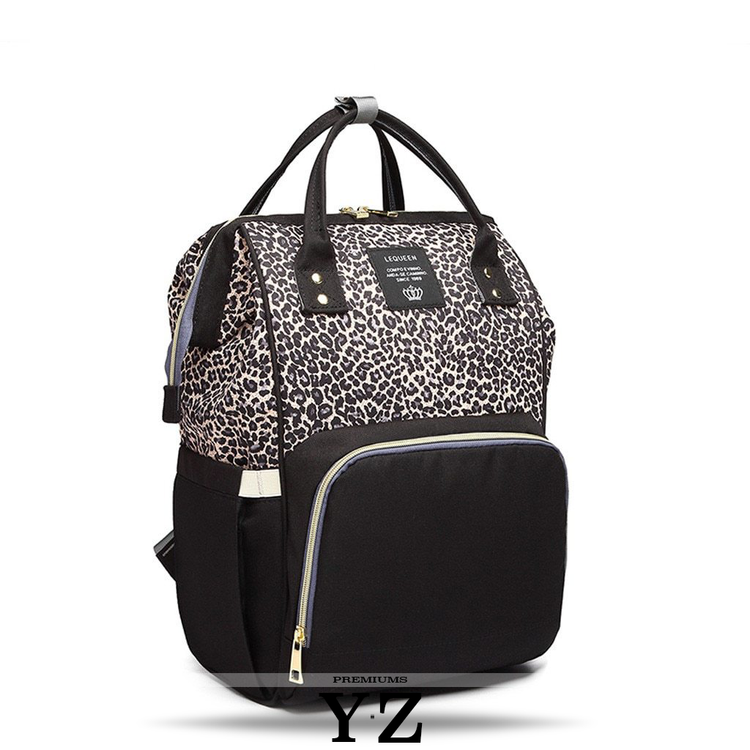 Mummy Bag | Leopard Designed Backpacks