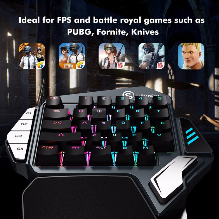 YZ Premiums | Pro Gaming Keypad for smartphones / PC / Tablets