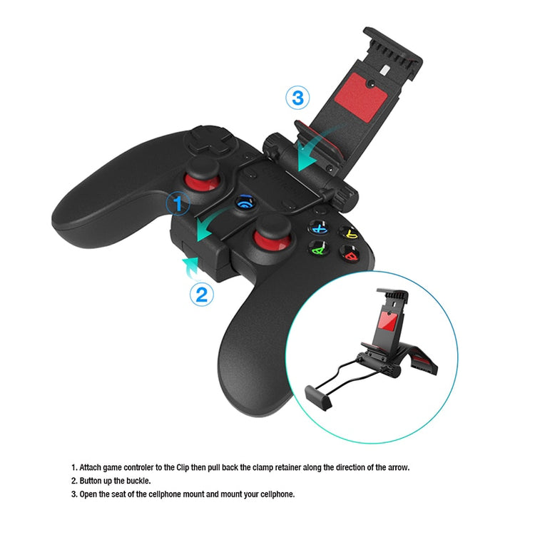 The special designed controller creates much better grip and makes sure you have no more hand pain while playing in longer periods. It also gives the gamers the unique opportunity to make a big difference between in-game opponents.