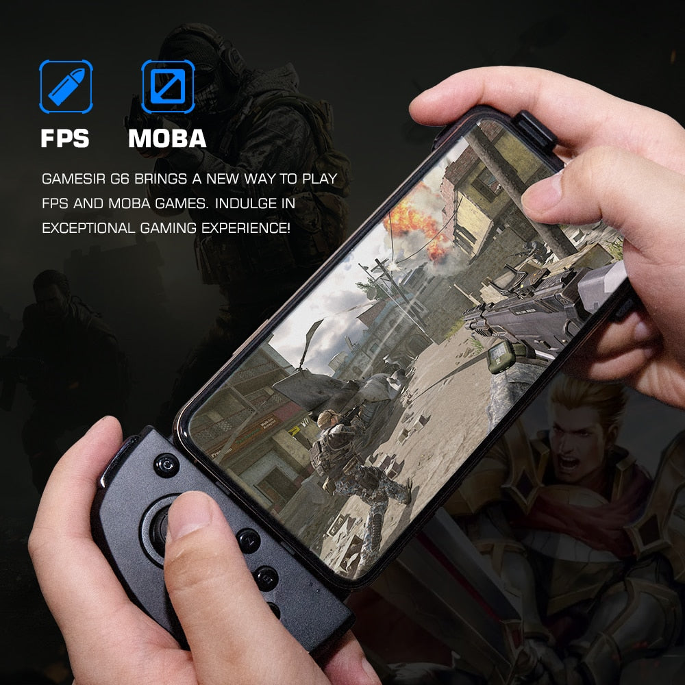 Wireless smartphone controller with thee latest Bluetooth 5.0 technology that ensures incredibly fast connection with the smartphone. Gamers´ favorite grip tool that gives a big advantage even on the most demanding games.