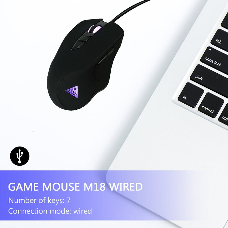 YZ Premiums | Ergonomic Gaming Mouse | Fast Wired Response