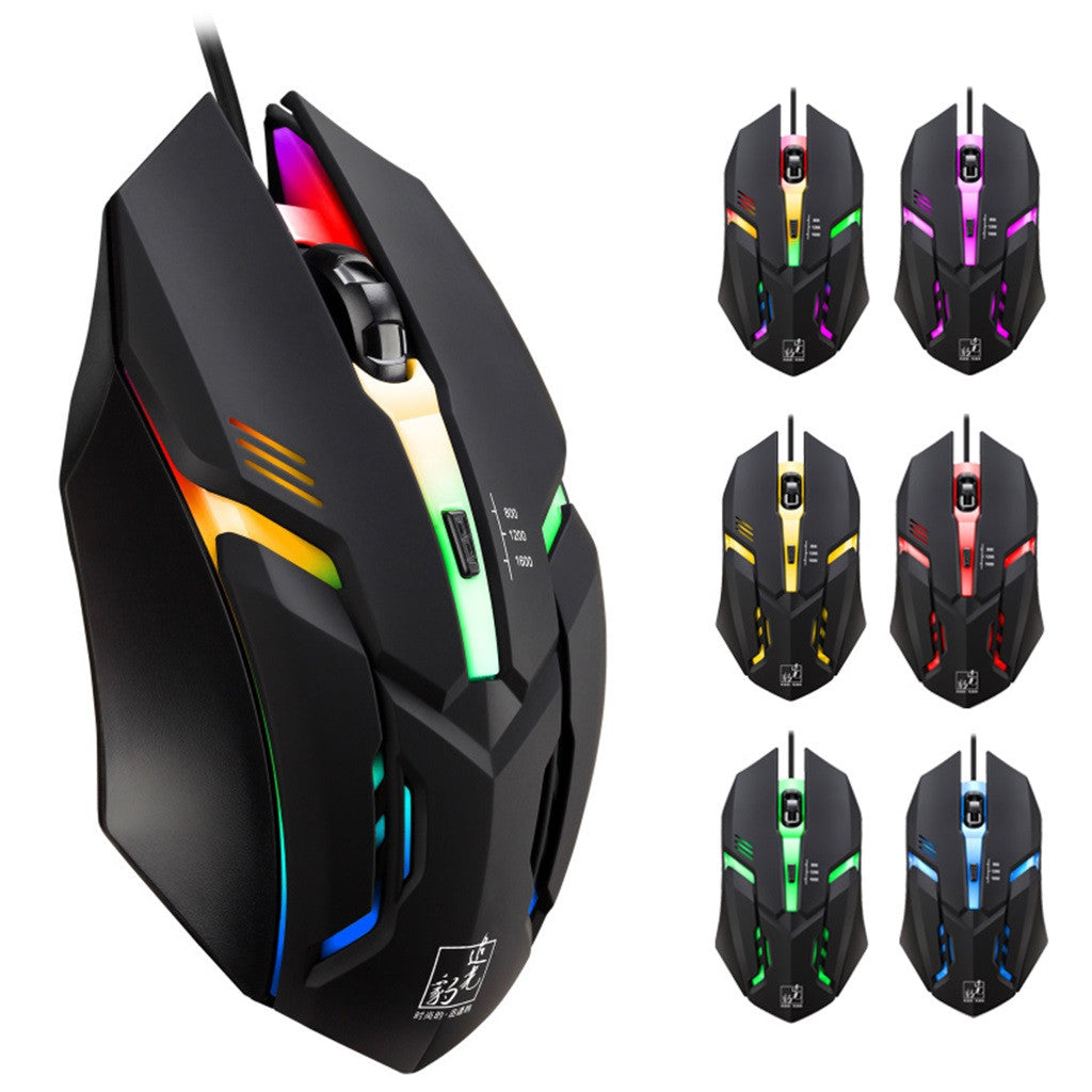 Gaming mouse will be your perfect tool if it is desirable to create value and beat the competitor in a superior way. A solid wired connection design provides a comfortable and much faster response time to your movements.