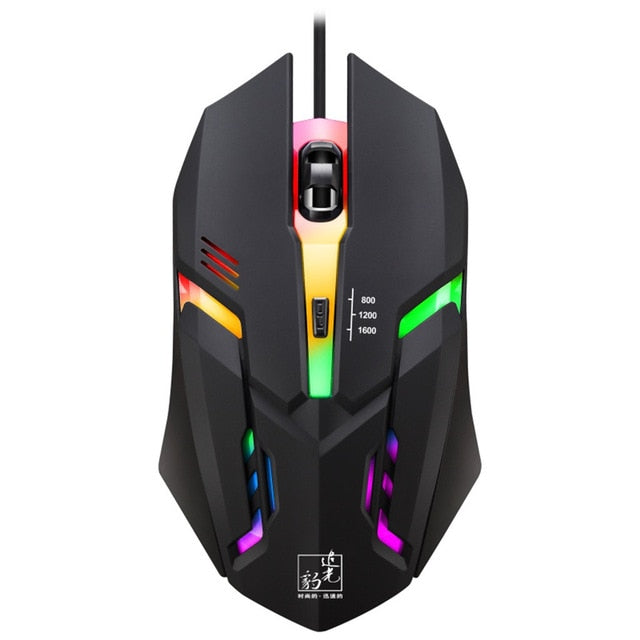 Gaming mouse will be your perfect tool if it is desirable to create value and beat the competitor in a superior way. A solid wired connection design provides a comfortable and much faster response time to your movements.