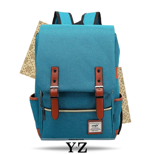 Vintager Backpacks - Light Blue